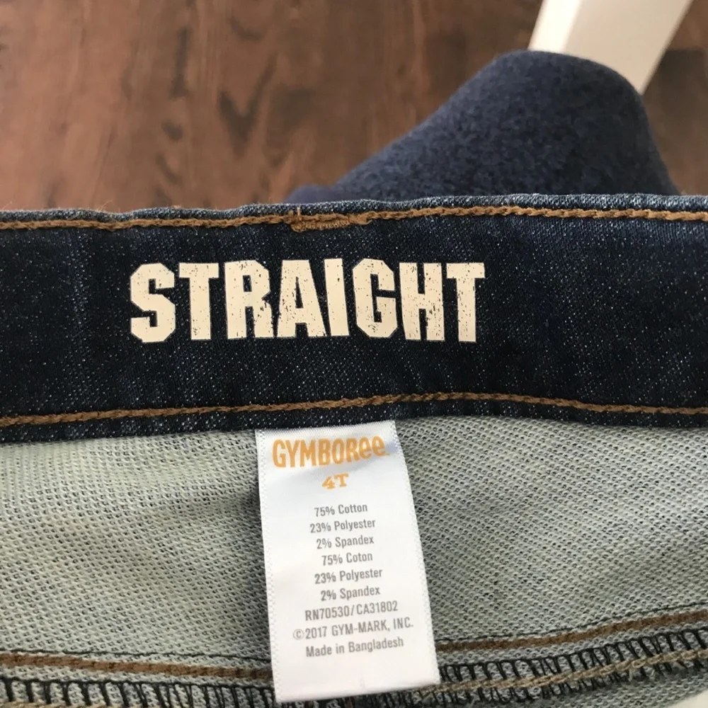 Gymboree soft jeans pants 4T (USED only ONCE)